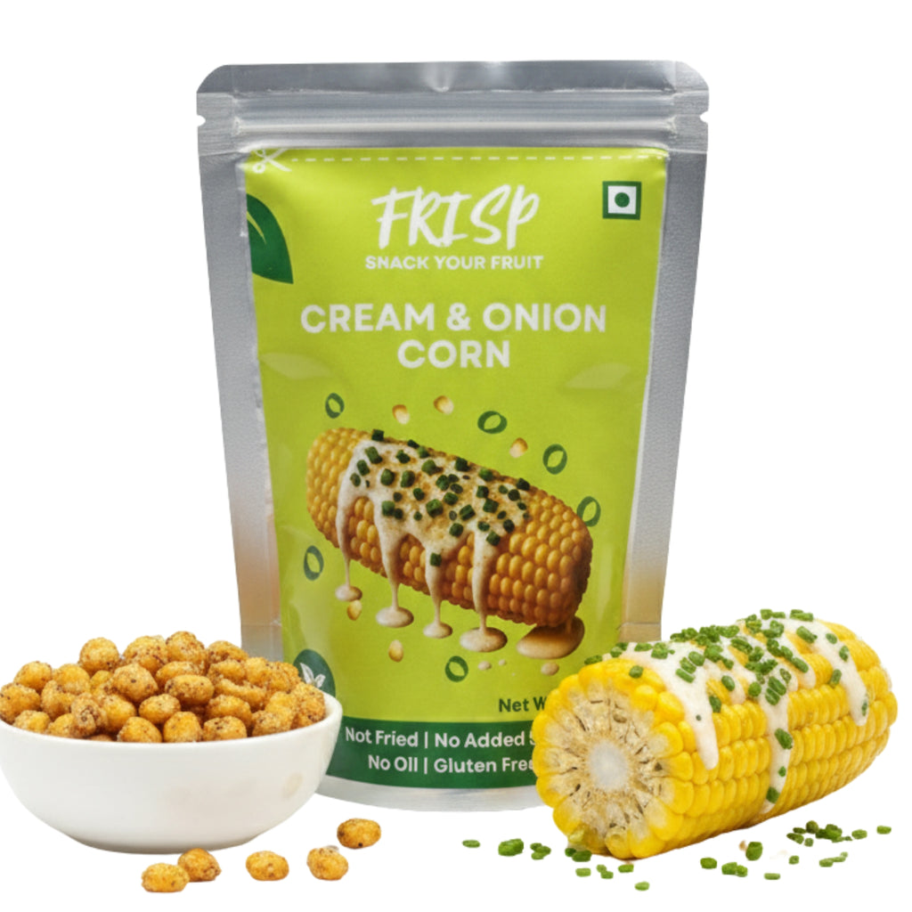 Corn Crunch | Cream and Onion | Freeze Dried Corn