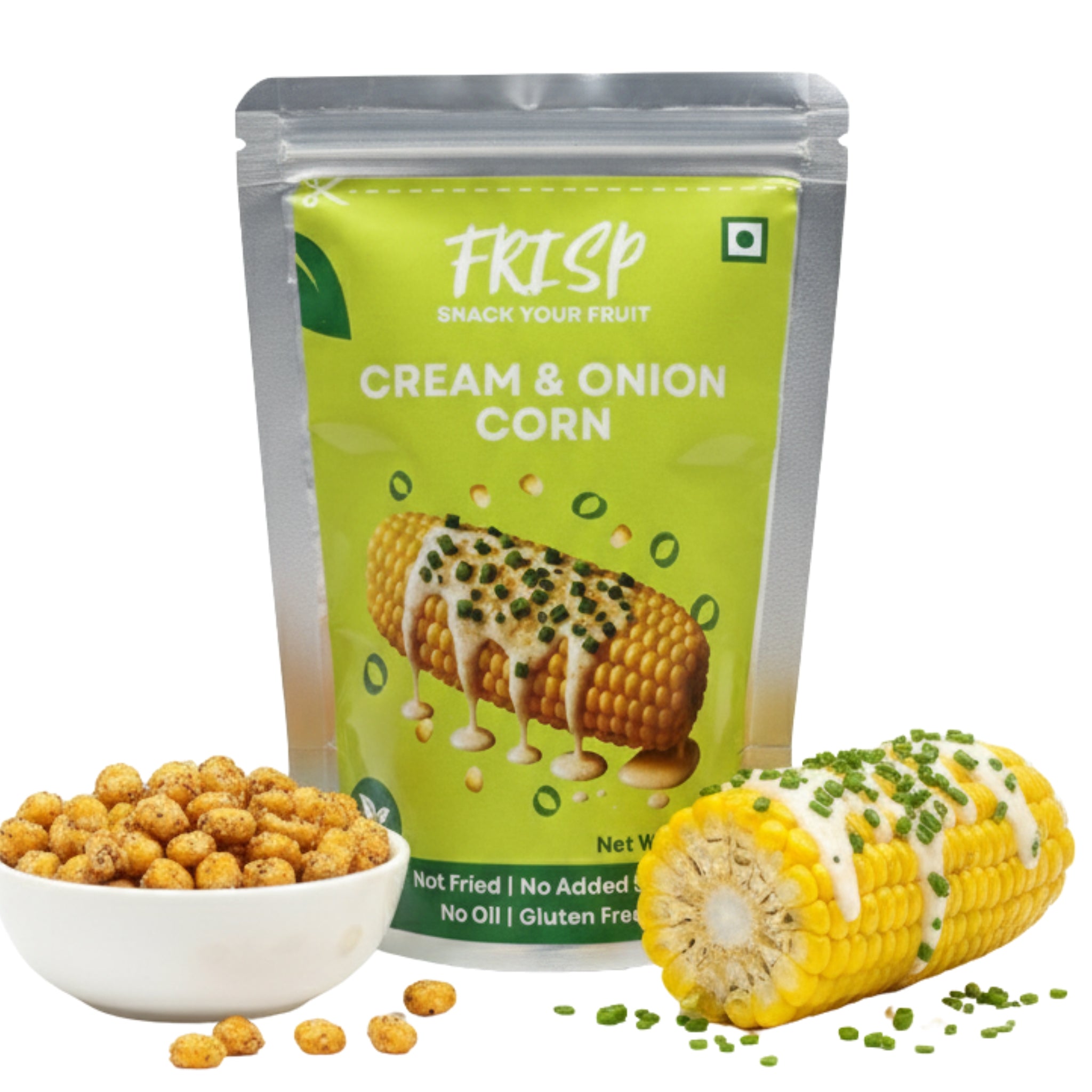 Corn Crunch | Cream and Onion | Freeze Dried Corn