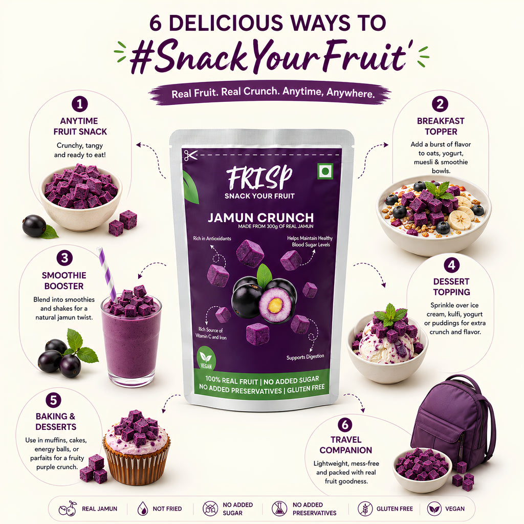 Jamun Crunch | Freeze Dried Jamun