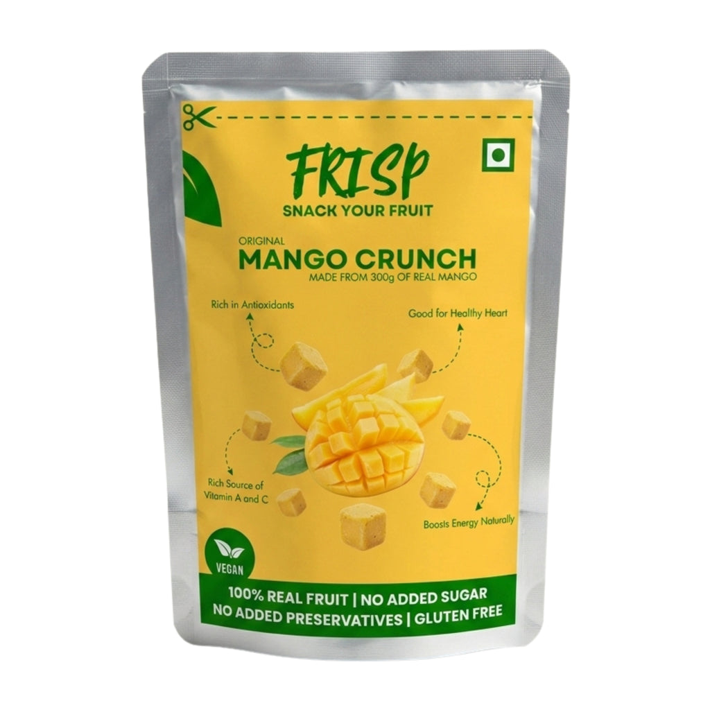 Mango Crunch | Alphanso Mango | Freeze Dried Mango
