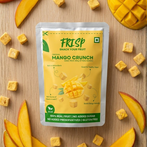 Mango Crunch | Alphanso Mango | Freeze Dried Mango