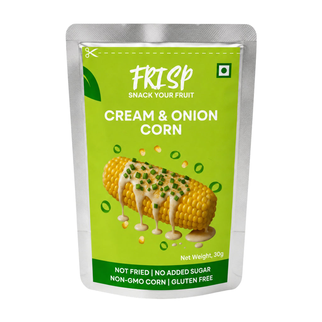 Corn Crunch | Cream and Onion | Freeze Dried Corn