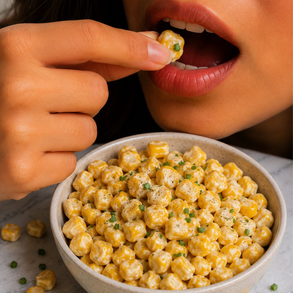 Corn Crunch | Cream and Onion | Freeze Dried Corn