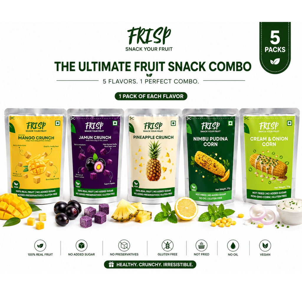 Frisp Starter Pack of 5 | Freeze Dried