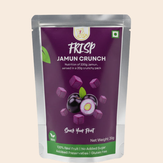Jamun Crunch | Freeze-Dried Jamun Cubes